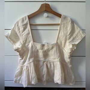 Pretty summer crop top